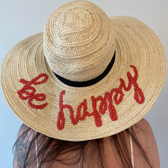 AE Straw beach hat - Picture 2 of 5
